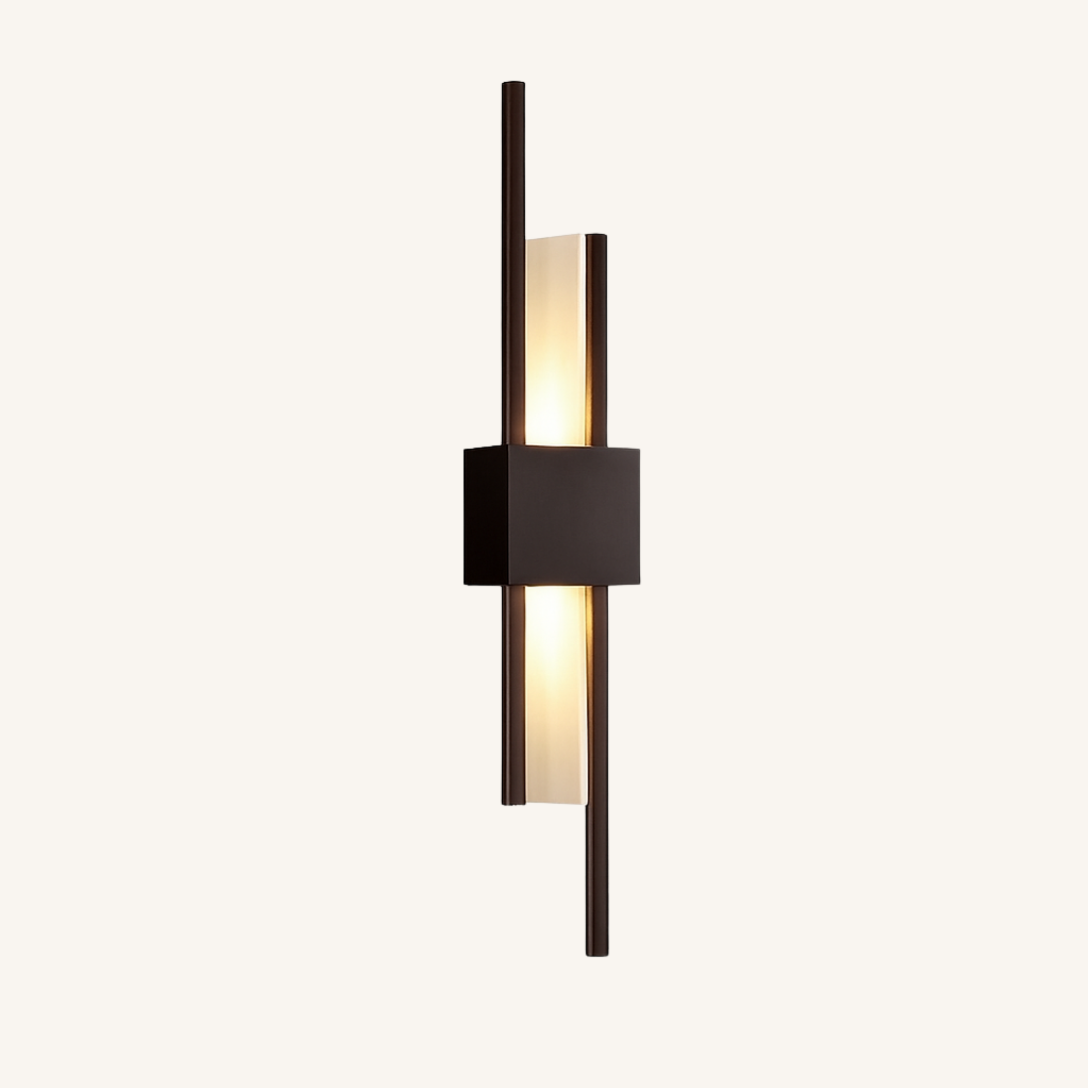 Applique Murale Barre LED Noir ou Doré - Barréil