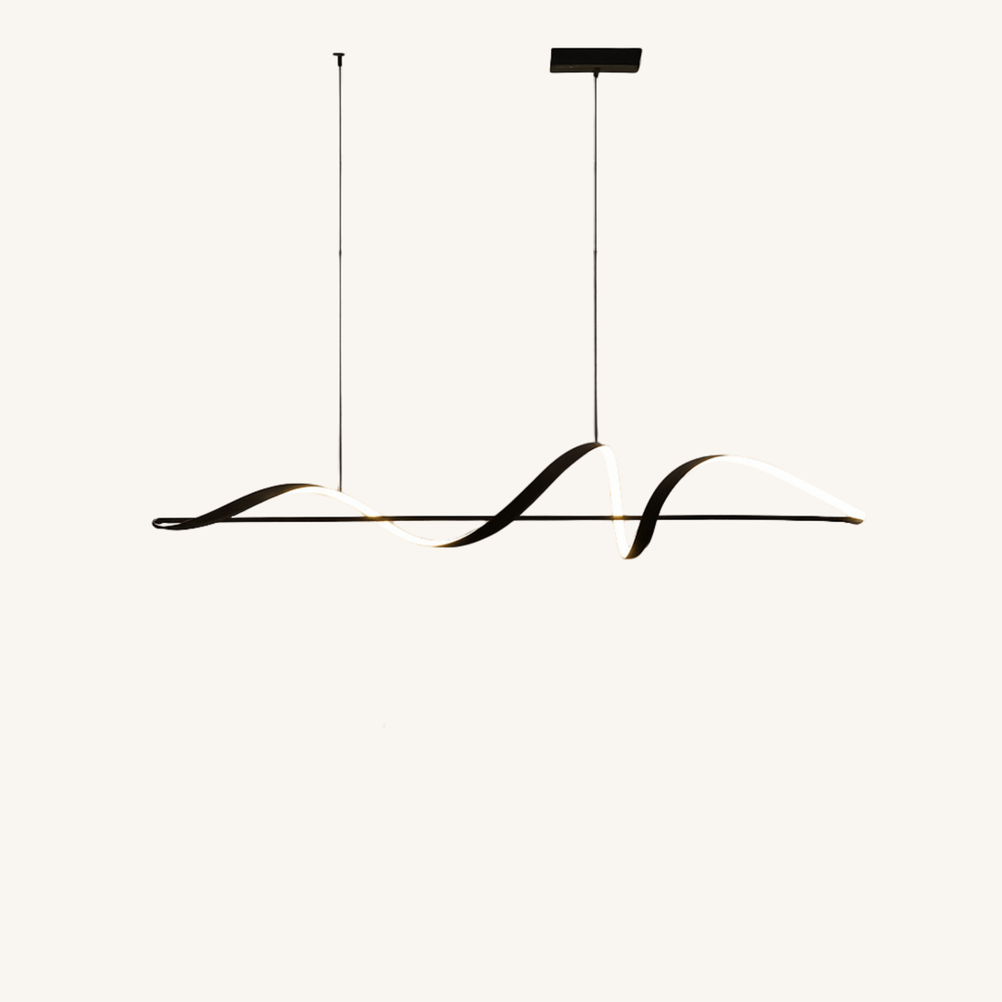 Linear LED Bar Pendant Light with Remote Control - Baréa