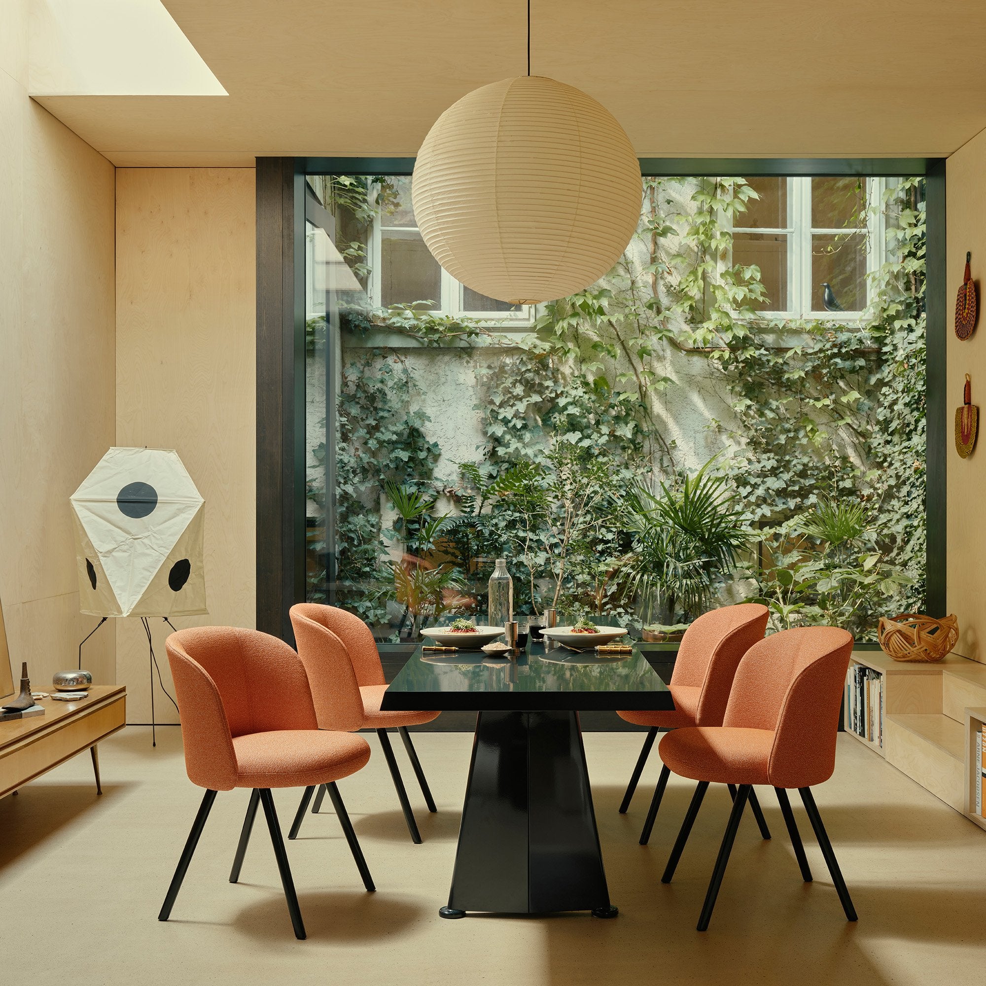 Japanese Paper Sphere Pendant Light