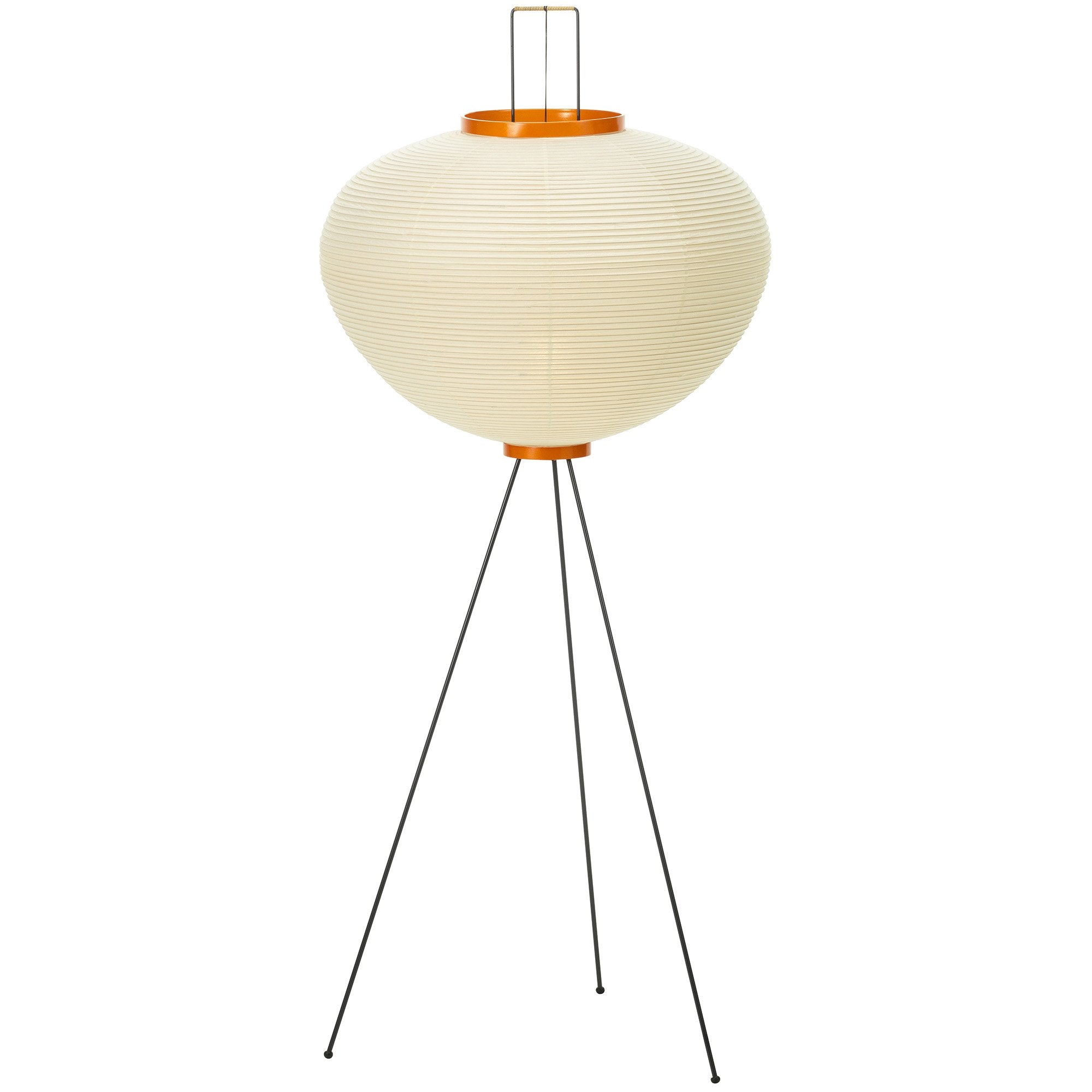 Japanese Paper Tripod Floor Lamp – Zen Softness and Minimalism